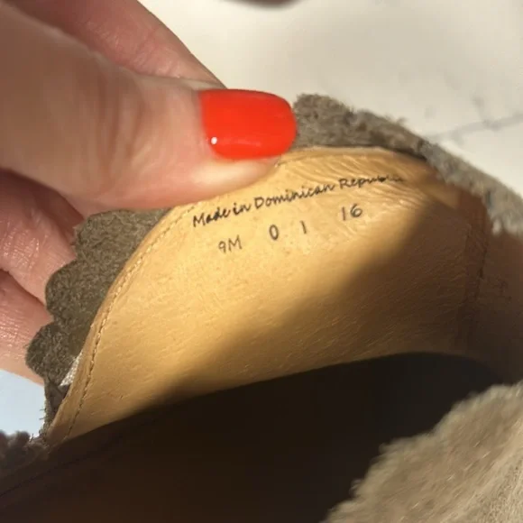 Jack Rogers Marianne Womens Sz 9 Boots Zipper Closure Ankle Boot Stacked Heel - Picture 5 of 6